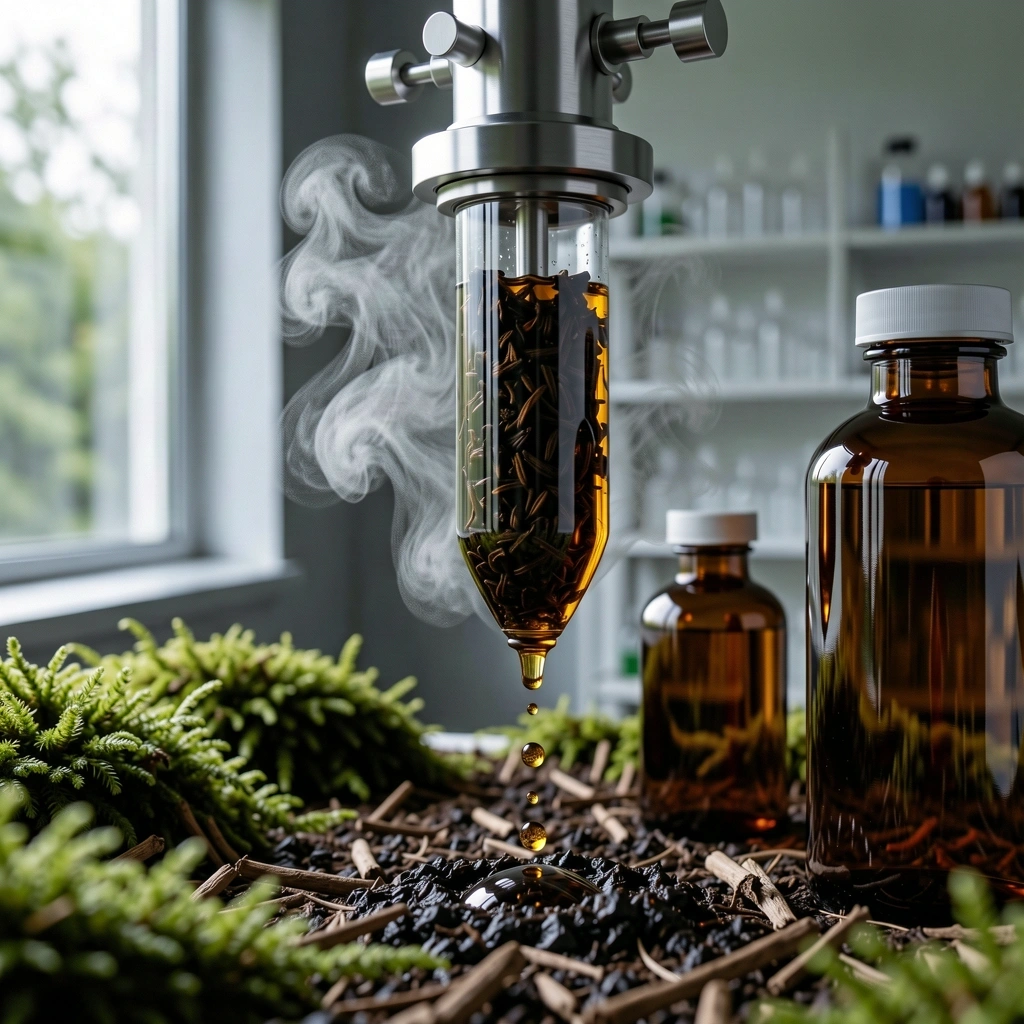Laboratory process of extraction